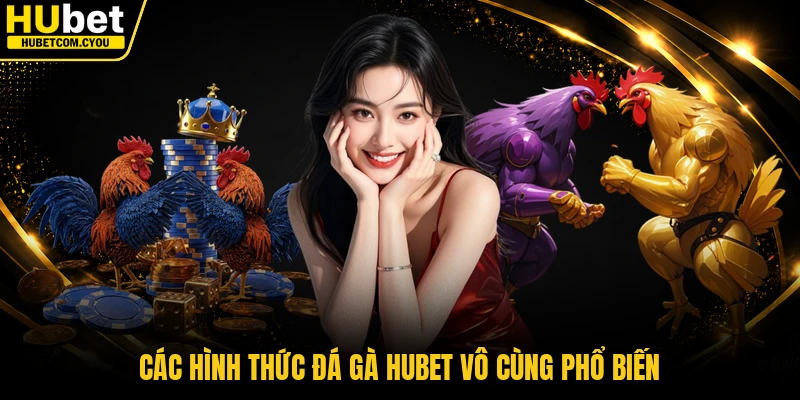 Các hình thức đá gà Hubet vô cùng phổ biến