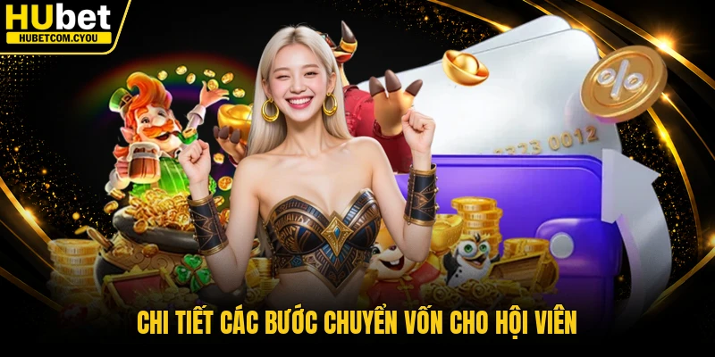 Chi tiết các bước chuyển vốn cho hội viên